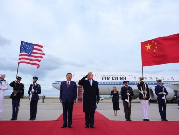Xi Jinping llega a Estados Unidos y llama a Donald Trump a mantener una relación con China "como socios y no como adversarios"