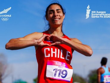 Valentina Barrientos le da un nuevo oro a Chile en los 800 metros de los Juegos Suramericanos 2026