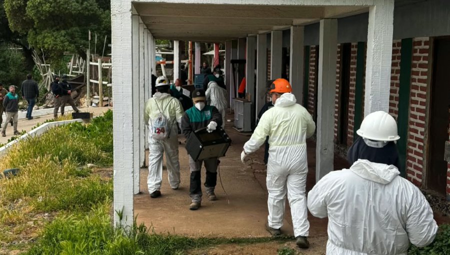Operativo permite despejar ocupaciones irregulares en Caleta San Pedro de Cartagena