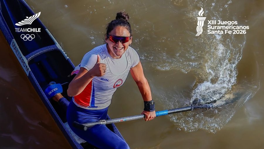 María José Mailliard entrega el oro N° 40 al Team Chile en el canotaje y hace historia en los Juegos Suramericanos 2026