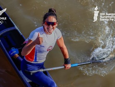 María José Mailliard entrega el oro N° 40 al Team Chile en el canotaje y hace historia en los Juegos Suramericanos 2026