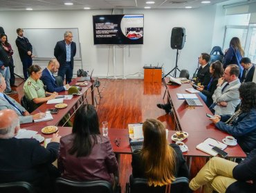Realizan primera Mesa de Conectividad y Seguridad Pública en Valparaíso: región es la que posee más robos de baterías en Chile