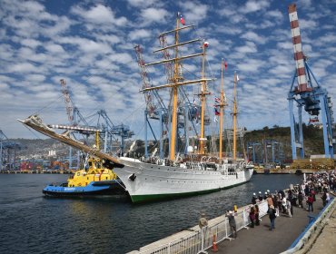 Buque Escuela “Esmeralda” regresó a Valparaíso tras finalizar su 70° Crucero de Instrucción