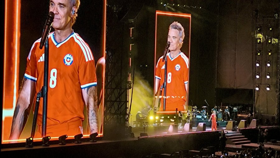 "Chile es muy loco": Robbie Williams conquistó al público nacional con sus grandes hits