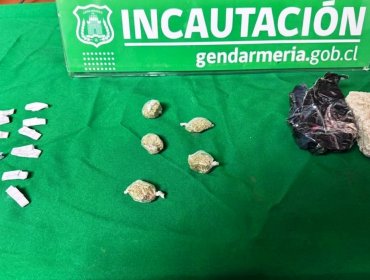 Detectan paquetes con drogas lanzados desde el exterior hacia la cárcel de Quillota