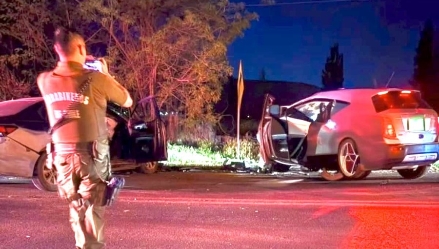 Dos personas mueren tras colisión vehicular en la ruta que une San Felipe y Putaendo
