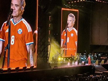 "Chile es muy loco": Robbie Williams conquistó al público nacional con sus grandes hits