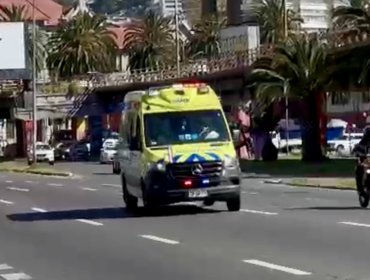 Traslado de corazón moviliza operativo entre hospitales de Valparaíso y Viña del Mar