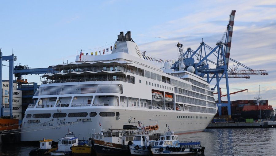 Puerto Valparaíso proyecta alza de 25% en recaladas de cruceros para nueva temporada que abrirá oficialmente el 17 de octubre
