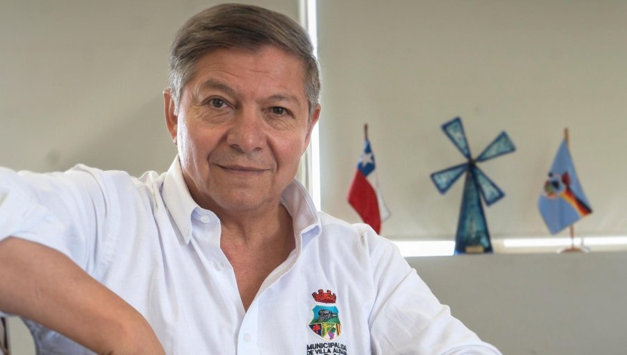 "Hay que tener coraje": Alcalde de Villa Alemana atribuye alza en su aprobación a resultados en materia de seguridad y orden