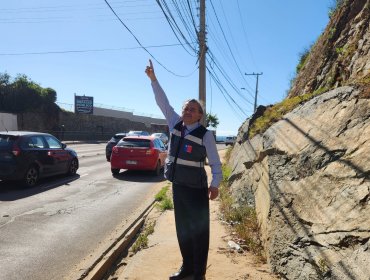 Seremi de Energía alerta por cables de telecomunicaciones a baja altura en rutas de alto tránsito en la región de Valparaíso