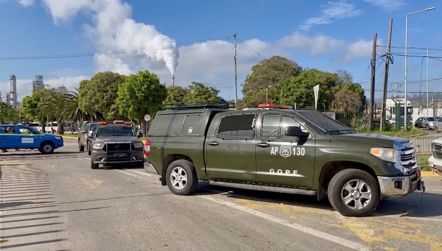 Enap presenta querella por falsas amenazas de bomba en Refinería Aconcagua de Concón