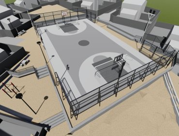 Multicancha Andorra de Valparaíso será renovada tras luz verde al proyecto en San Roque