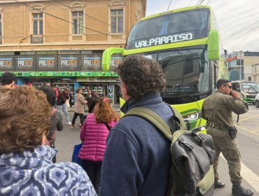 Peatón sufre graves lesiones tras ser atropellado por bus en Valparaíso