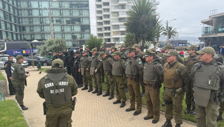 «Ronda Impacto» en el centro de Viña del Mar deja 12 detenidos y más de un centenar de especies decomisadas al comercio ilegal