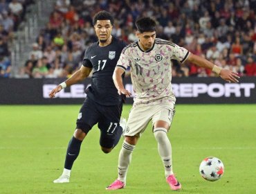 Darío Osorio tras caída de La Roja ante EE.UU.: "Merecíamos un poco más, el resultado no refleja lo que se vio"