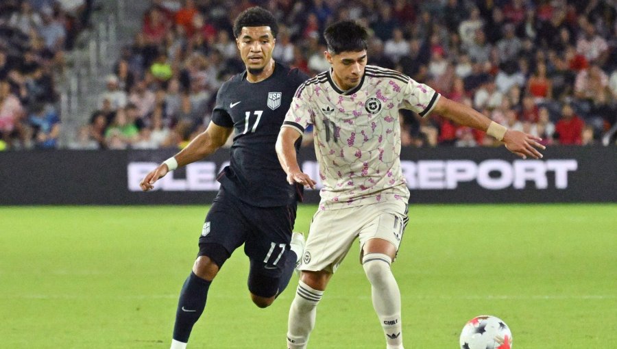 Darío Osorio tras caída de La Roja ante EE.UU.: "Merecíamos un poco más, el resultado no refleja lo que se vio"