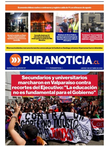 Edición Digital 707 Jueves 01 de Octubre de 2026