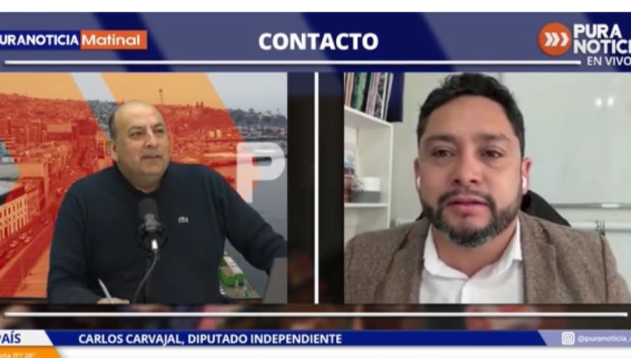Diputado Carvajal y proyecto de ley «Nico Vidal»: "Lo importante es que los organizadores tengan responsabilidad y no se laven las manos"