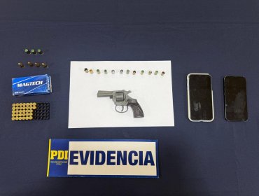 Dos detenidos deja investigación por disparos y porte ilegal de arma de fuego en La Ligua