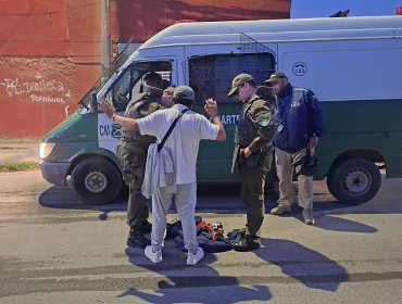 «Ronda Impacto» en Villa Alemana deja ocho detenidos y cinco vehículos incautados