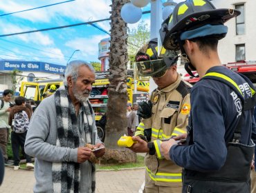Bomberos de Quilpué inicia campaña para comprar escala mecánica tras 12 años sin este importante equipamiento