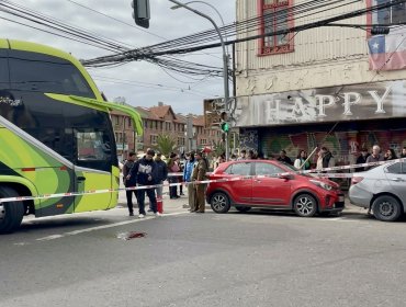 Conductor de bus interprovincial queda con arresto domiciliario nocturno tras atropellar a peatón en la Av. Argentina de Valparaíso