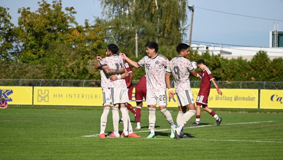La Roja sub-17 goleó a Qatar en su tercer partido de la gira de amistosos de preparación para el Mundial
