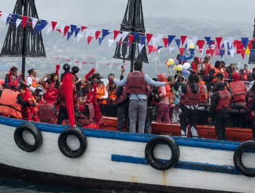 Carnaval Mil Tambores zarpa al mar de Valparaíso con un inédito embarque cultural