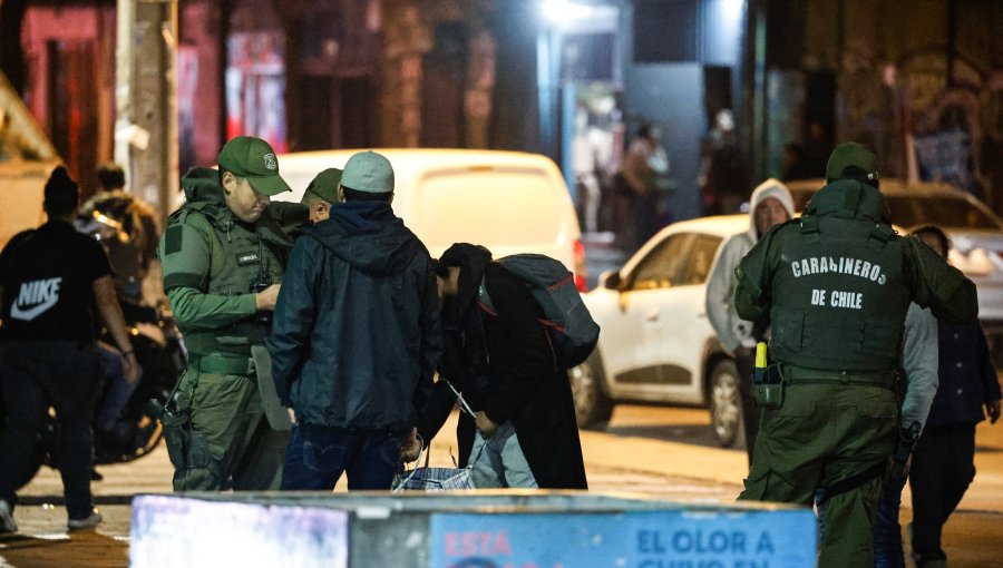 596 detenidos a nivel nacional deja operativo de Carabineros para la captura de prófugos de la justicia