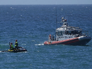 Buscan a persona desaparecida tras caer de bote en la Bahía de Concepción