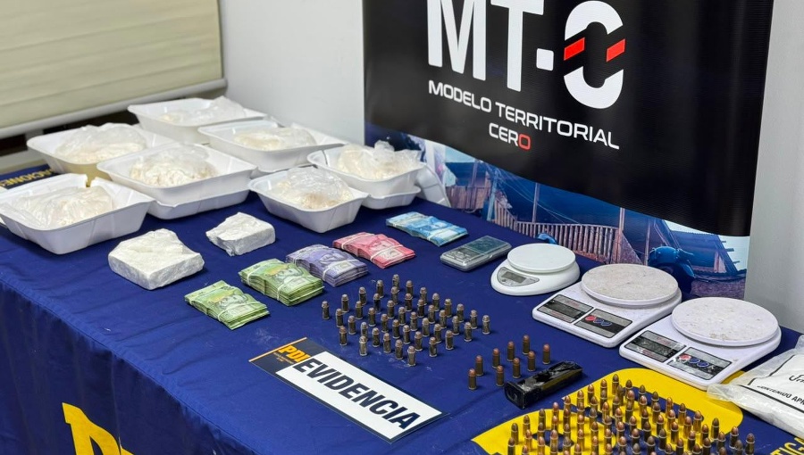 Desarticulan banda narco en la "Pequeña Caracas" de Estación Central