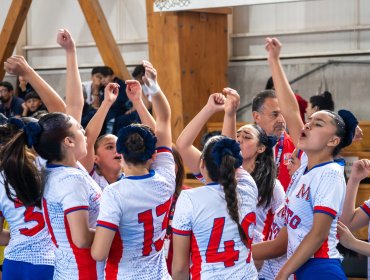 Liceo Mixto de San Felipe campeón nacional escolar de balonmano femenino y representará a Chile en el Sudamericano escolar de Ecuador