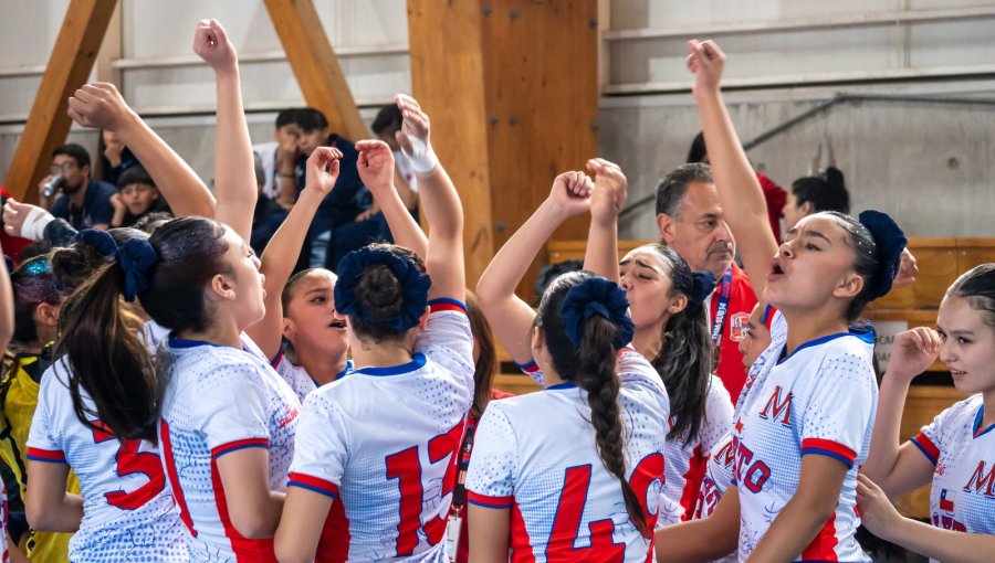 Liceo Mixto de San Felipe campeón nacional escolar de balonmano femenino y representará a Chile en el Sudamericano escolar de Ecuador