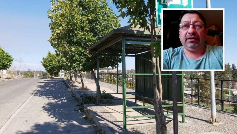 “Pasó al lado mío”: Dirigente de Placilla relata espeluznante reencuentro “fortuito” con sujeto que lo agredió en un paradero de buses