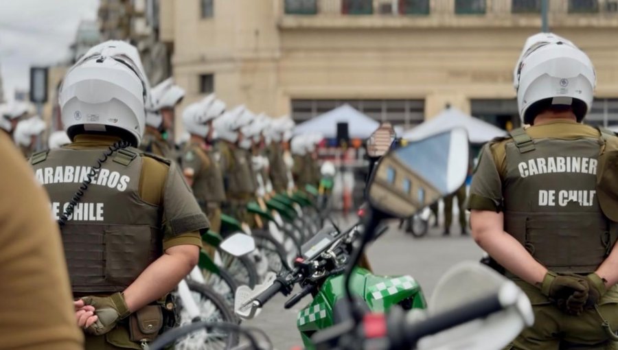 Carabineros reporta detención de 14 personas por robos en el centro de Valparaíso