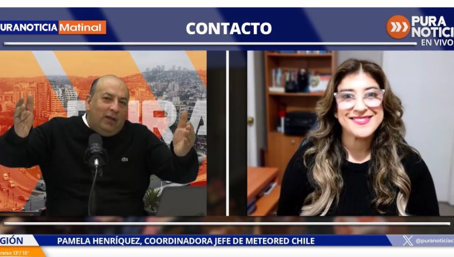 Meteored y lluvias en la región de Valparaíso: "Podríamos sumar sobre 60 milímetros"