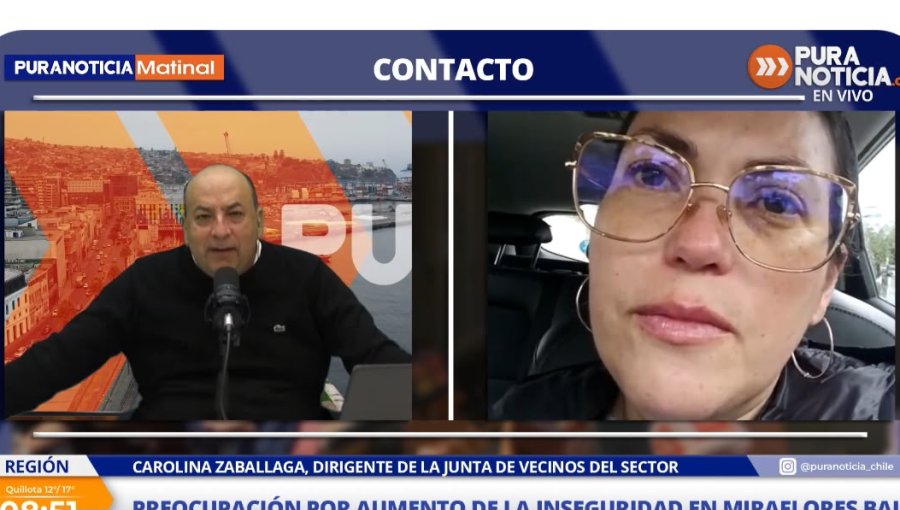 Dirigenta vecinal de Miraflores Bajo y ola de robos cometidos por sujeto en bicicleta: "Todas las semanas tenemos algún robo de medidor"