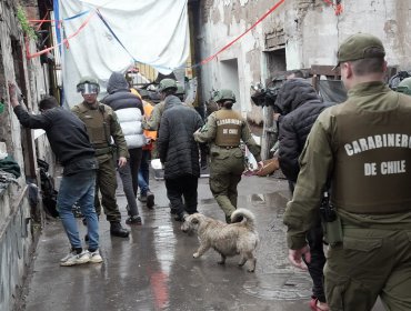 Ocho detenidos deja operativo de recuperación de inmueble que se había convertido en foco de drogas y delincuencia en Independencia