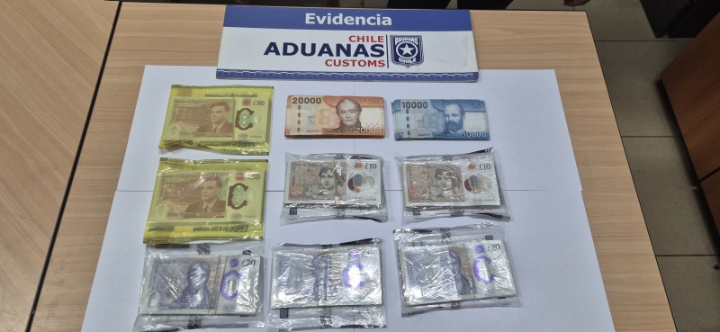 Detectan más de US$14 mil en efectivo no declarados durante fiscalización en Punta Arenas