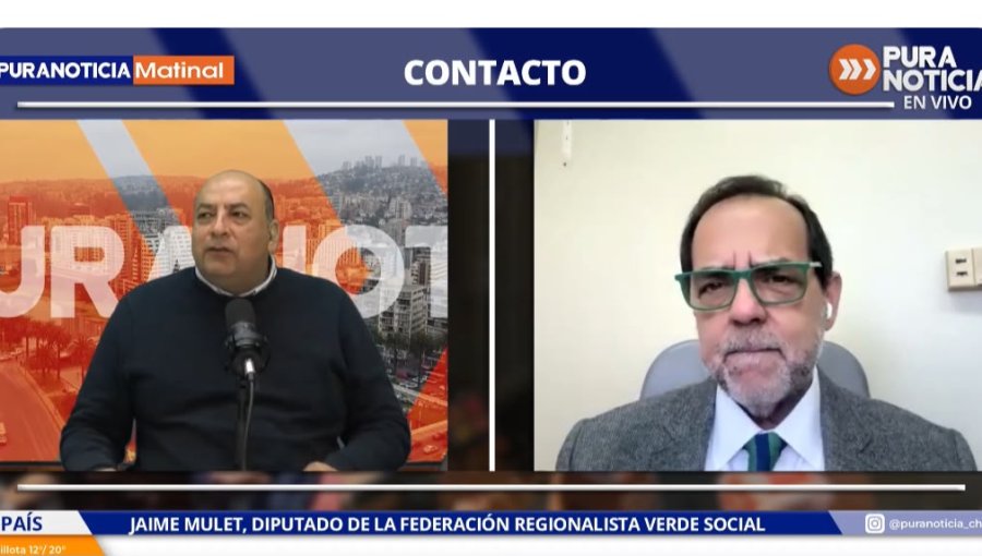 Diputado Mulet por investigación penal contra embajador Zaliasnik: "Lo va a obligar a dedicarse a su defensa, por eso creo que lo más noble es que se haga a un lado"
