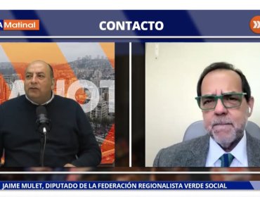 Diputado Mulet por investigación penal contra embajador Zaliasnik: "Lo va a obligar a dedicarse a su defensa, por eso creo que lo más noble es que se haga a un lado"