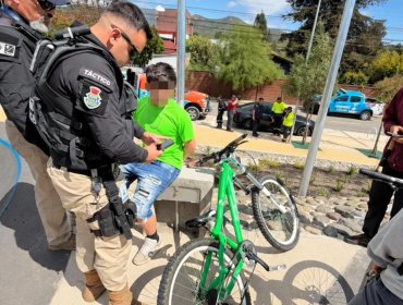 Seguridad Pública de Villa Alemana recupera bicicleta robada que era ofrecida por un menor de edad a través de redes sociales
