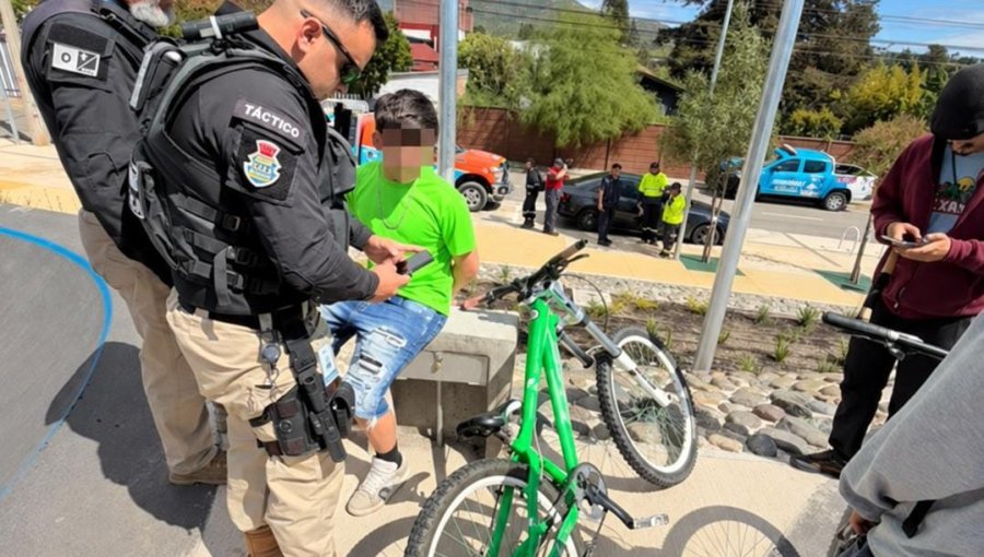 Seguridad Pública de Villa Alemana recupera bicicleta robada que era ofrecida por un menor de edad a través de redes sociales
