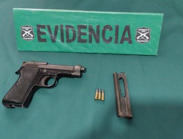 Dos prófugos de la justicia fueron detenidos durante fiscalización en Valparaíso