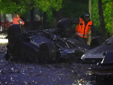 Suspenden las clases para este viernes en 10 comunas de la región Metropolitana tras aluvión en Las Condes