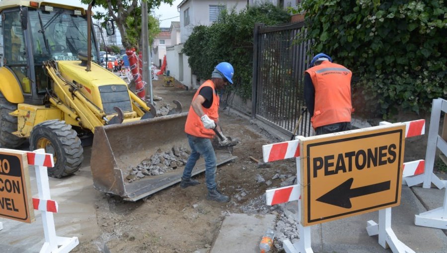 Casco histórico de Viña del Mar suma nueva intervención: dan inicio a obras en calles Valparaíso Oriente y Cancha