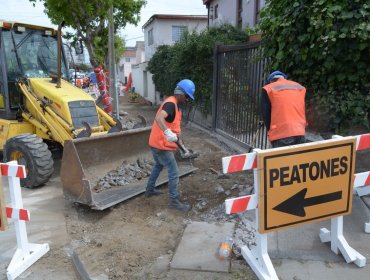 Casco histórico de Viña del Mar suma nueva intervención: dan inicio a obras en calles Valparaíso Oriente y Cancha