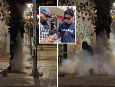 Innovación disuasiva en Valparaíso: jóvenes crean ingenioso sistema de humo para evitar que orinen en las calles
