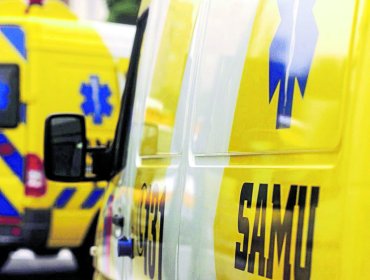 Vehículo cayó por una pendiente y atropelló a un peatón en la parte alta de Viña del Mar